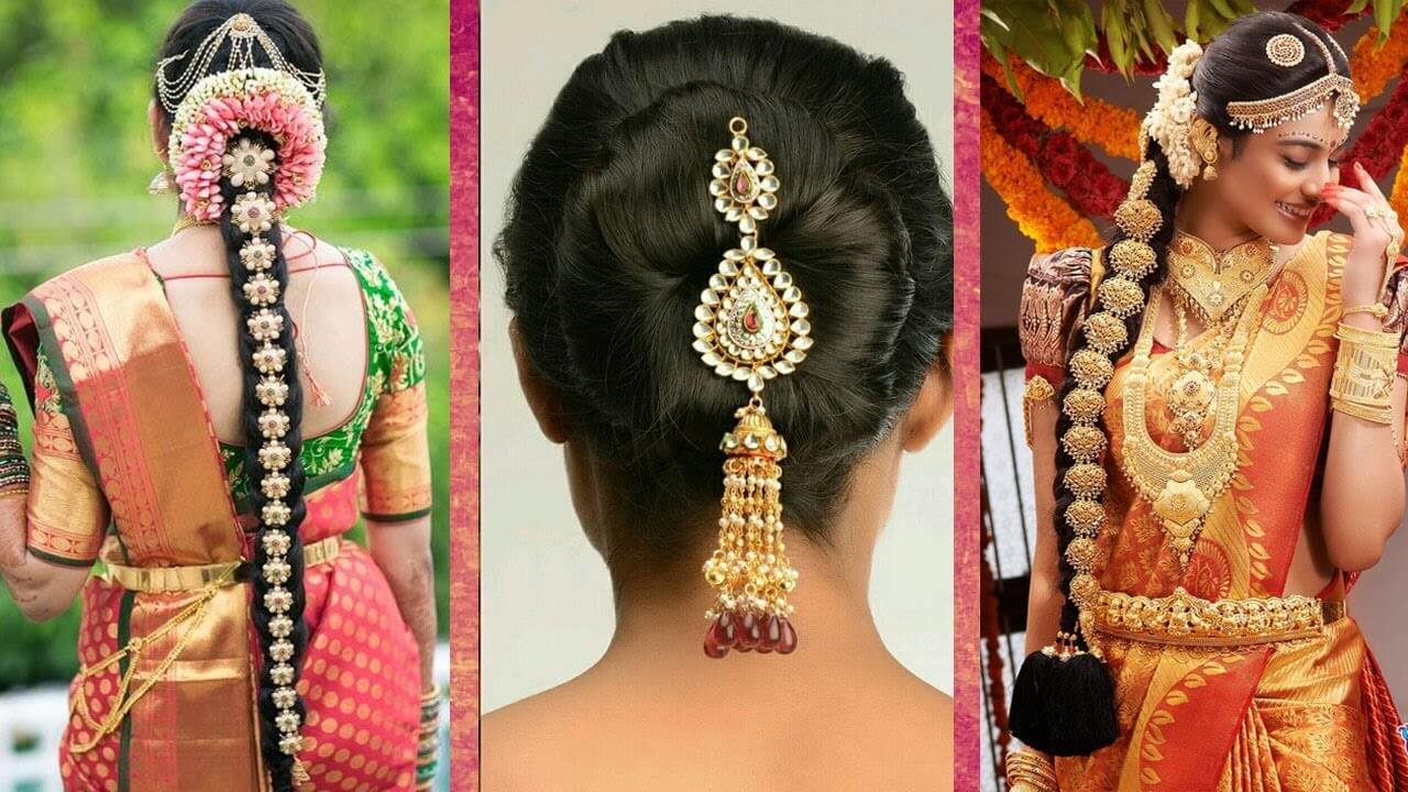 Antikke indiske frisurer - Dame